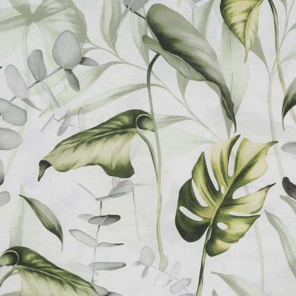 ELLEN BOMULL Sängkläder SET 140 X 200 CM GRÖN