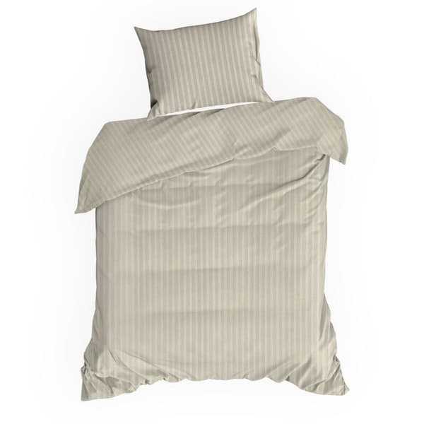 SATIN SENGE SÆT VERA 140 X 200 CM BEIGE