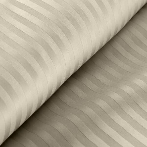 SATIN SENGE SÆT VERA 140 X 200 CM BEIGE