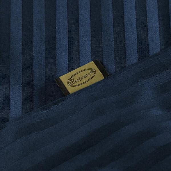 SATIINISETTI VERA 220 X 200 CM NAVY BLUE