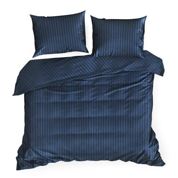SATIINISETTI VERA 220 X 200 CM NAVY BLUE