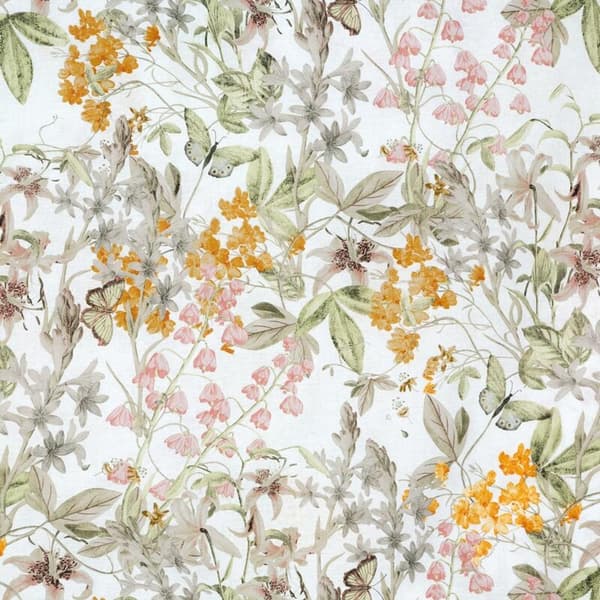 BOMULL Sängkläder SET PAULA 160 X 200 CM VIT