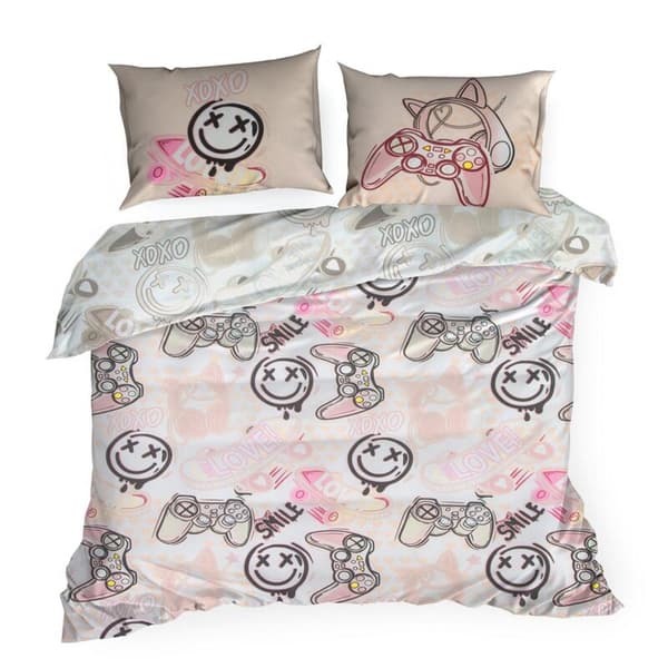 BOMULDSSENGJE D91 KID 17 160 X 200 CM HVID