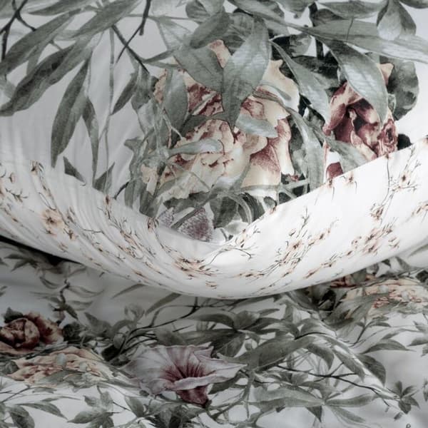 NIKA 53 SATIN SÄNGDÅNGSSET 160 X 200 CM VIT