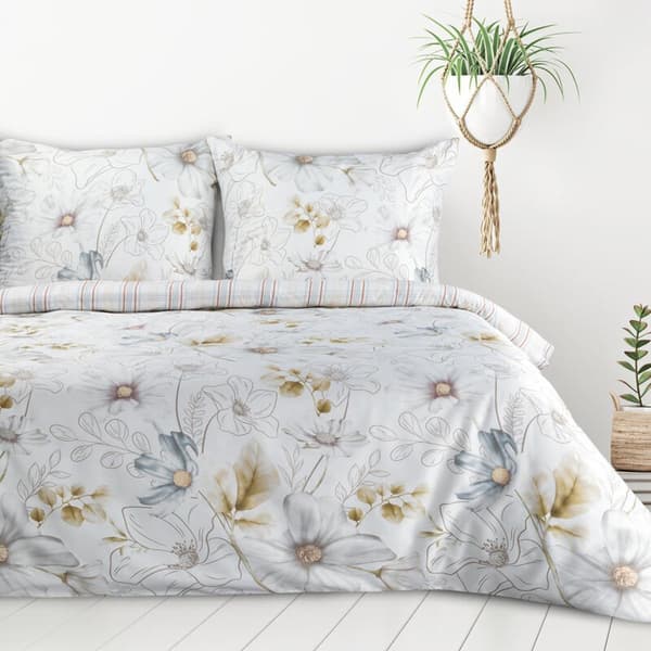 SENGETØJ D91 LEA 09 220 X 200 CM HVID