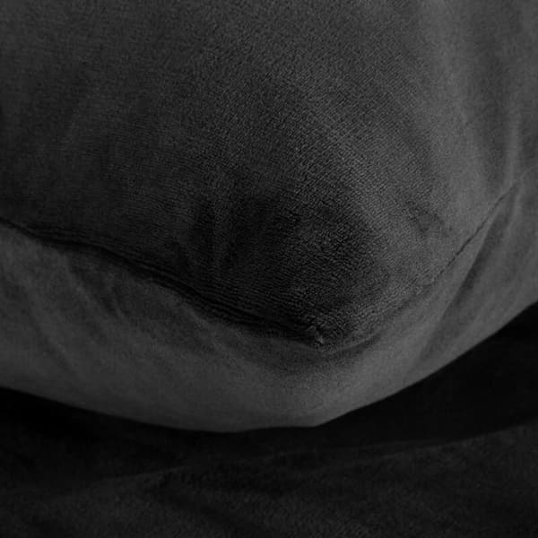 FLANO 2 bäddset 160 X 200 CM SVART