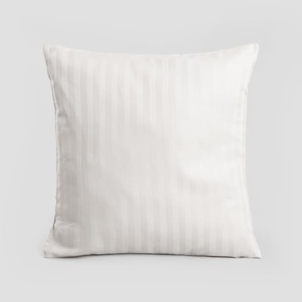 Set med två örngott | CARINO | satin vit | 2*40x40cm | 738562