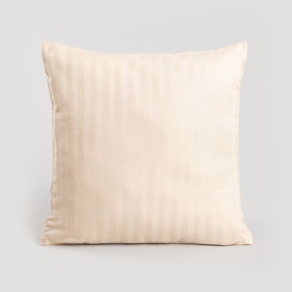 Set med två örngott | CARINO | satinbeige | 2*40x40cm | 738548