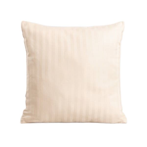 Set med två örngott | CARINO | satinbeige | 2*40x40cm | 738548
