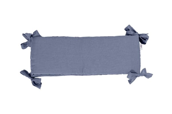 Linnespjälskydd för spjälsäng 198x23,5 cm – OEKO-TEX-certifierat, mjukt linne, flera färger