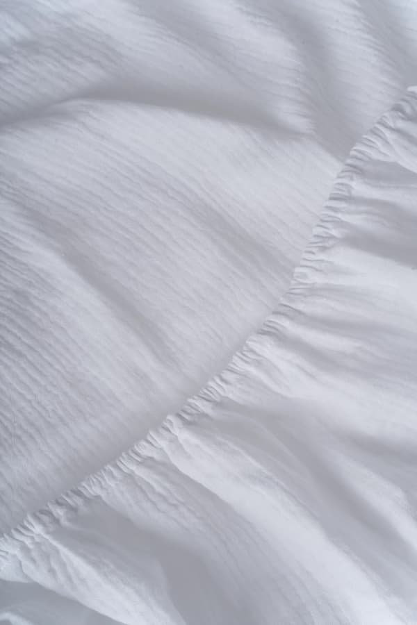 Snö Spjälsängslakan i muslinbomull 80x160 cm – OEKO-TEX certifierad