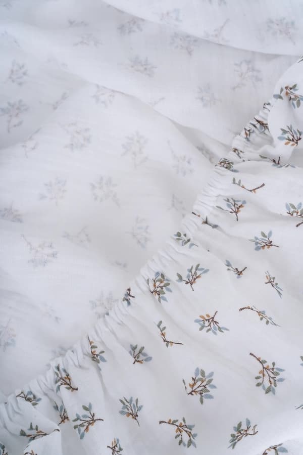 Spjälsängslakan i muslinbomull 60x120 cm – OEKO-TEX certifierad