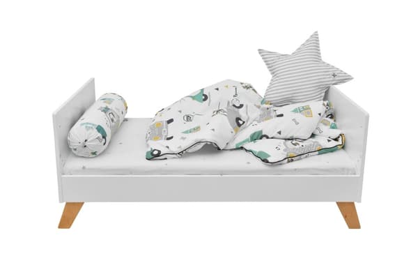 Jackie Hund Duvet & Kudde Set - För Små Barn (0-5 År) - Allergivänlig Bomull, Tvättbar M