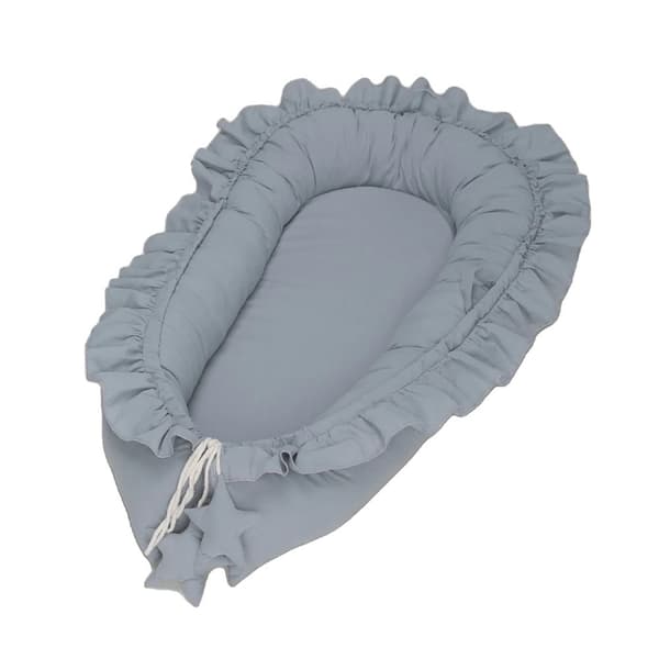 Baby Crib Nest, Miljøvenligt Materiale, Behagelige Dimensioner,Blå