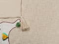 Pikkukuva 5 / 6: DEOGHAR Peitto Puuvilla 130 x 180 cm Beige Lumarko!