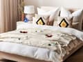 Pikkukuva 2 / 6: DEOGHAR Peitto Puuvilla 130 x 180 cm Beige Lumarko!