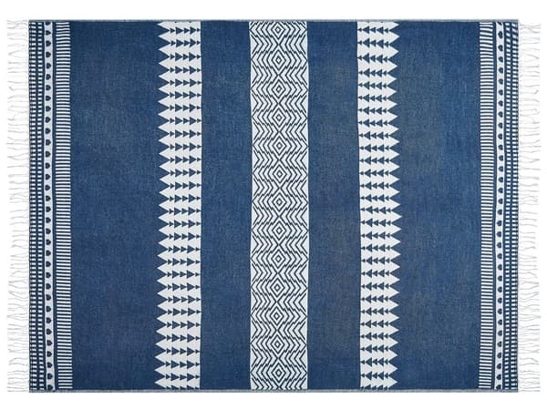 TARLAY-huopa 130 x 170 cm Sininen Lumarko!