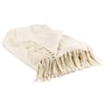 Miniatyrbild 1 av 6: Bomullsfilt 125 x 150 cm beige KHARI