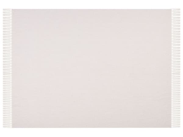 Bomullsfilt 125 x 150 cm beige YARSA Lumarko!