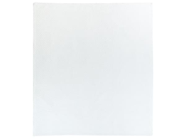 Präglat överkast 220 x 240 cm vitt NAPE Lumarko!