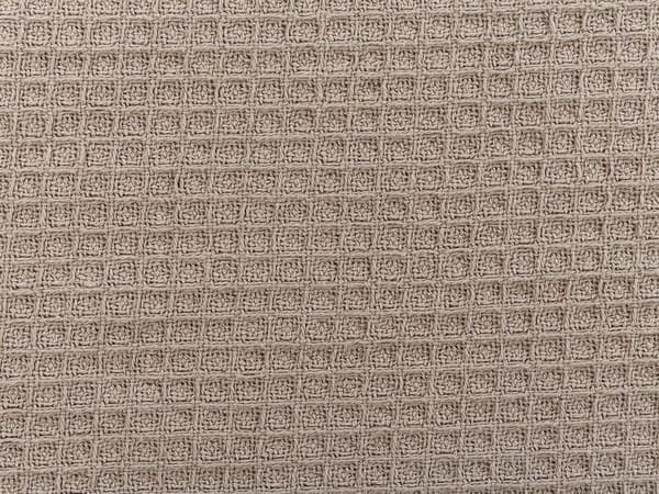 Sengetæppe i bomuld 220 x 240 cm gråbeige RAGALA Lumarko!