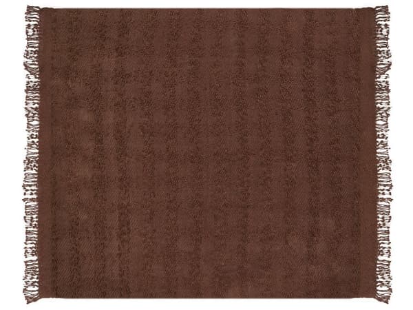 Filt VELLA Bomull 200 x 220 cm Brun Lumarko!
