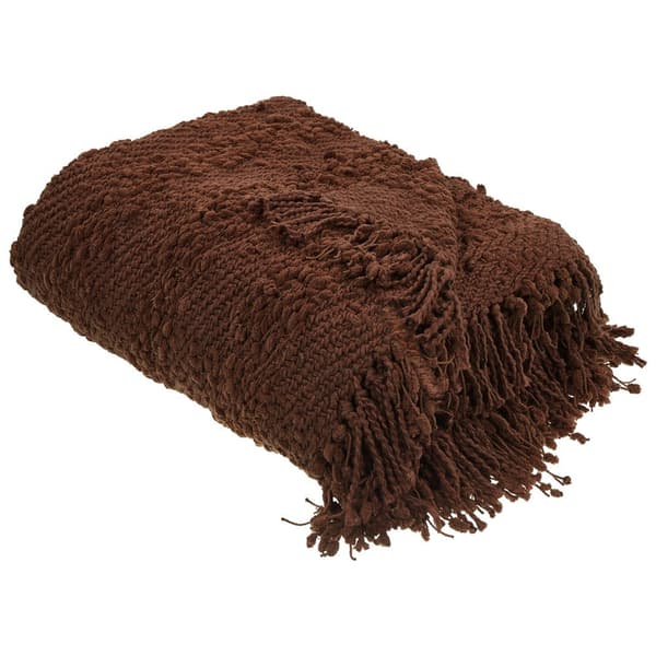 Filt VELLA Bomull 200 x 220 cm Brun Lumarko!