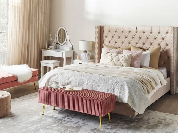 ASAKA Filt Bomull 130 x 180 cm Beige Lumarko!