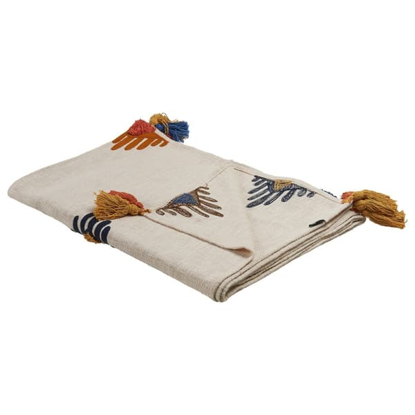 MUNGER Filt Bomull 130 x 180 cm Beige Lumarko!