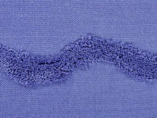 KHARI Filt Bomull 125 x 150 cm Lila Lumarko!