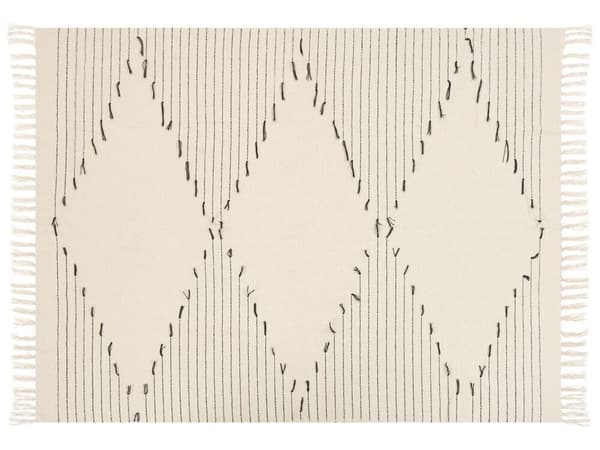 ULUYOL Puuvillapeitto 130 x 170 cm Beige Lumarko!