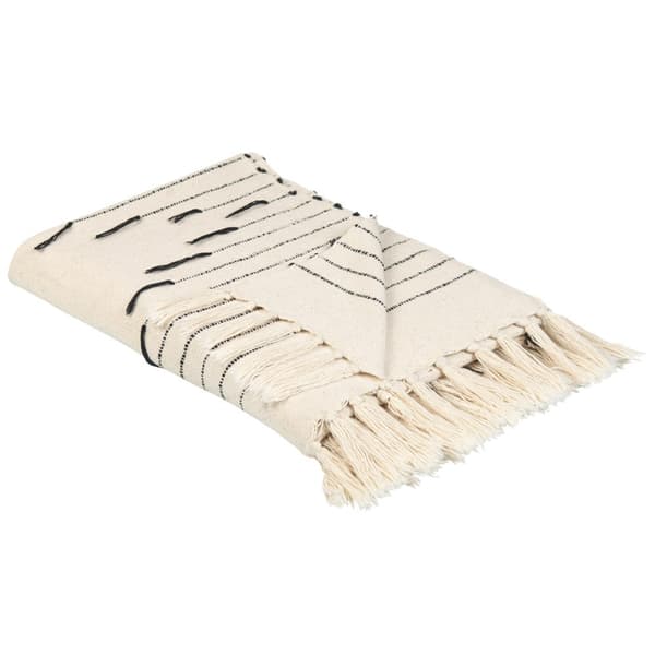 ULUYOL Puuvillapeitto 130 x 170 cm Beige Lumarko!