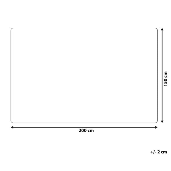 TAZA Filt 150 x 200 cm Grå Lumarko!
