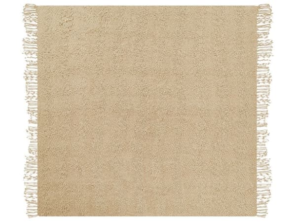Filt VELLA Bomull 190 x 230 cm Beige Lumarko!