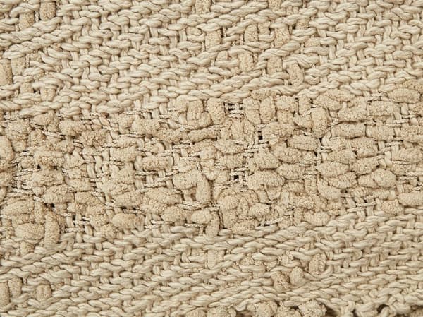 Filt VELLA Bomull 190 x 230 cm Beige Lumarko!