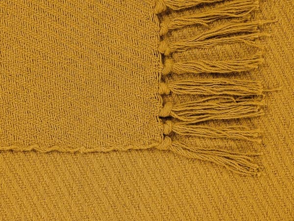 YARSA Filt Bomull 125 x 150 cm Senap Lumarko!