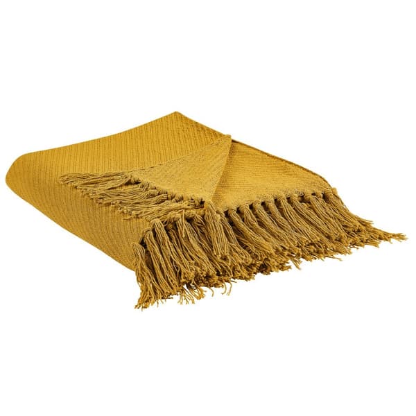 YARSA Filt Bomull 125 x 150 cm Senap Lumarko!