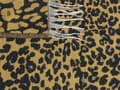 Miniatyrbild 5 av 7: Leopardfilt 130 x 170 cm brun och svart JAMUNE