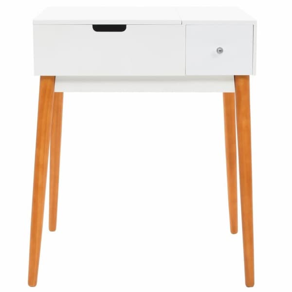 vidaXL Sminkebord med speil MDF 60x50x86 cm