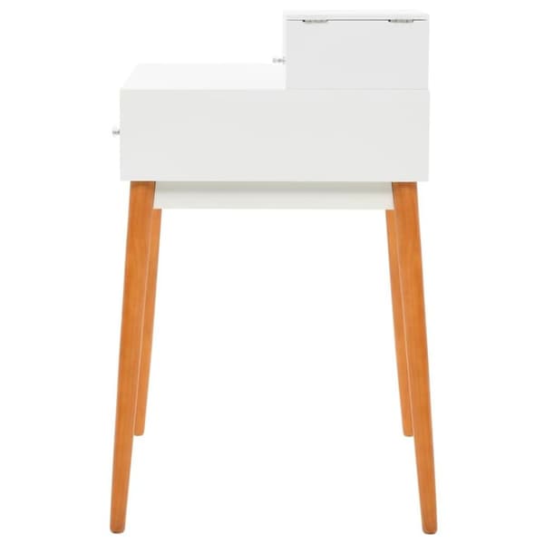 vidaXL Sminkebord med speil MDF 60x50x86 cm