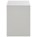 Miniatyrbillede 7 af 10: vidaXL toiletbord med spejl og skammel 104x45x131 cm grå