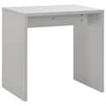 Miniatyrbillede 8 af 10: vidaXL toiletbord med spejl og skammel 104x45x131 cm grå