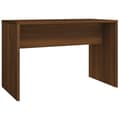 Miniatyrbild 6 av 11: vidaXL Sminkbord set brun ek 74,5x40x141 cm