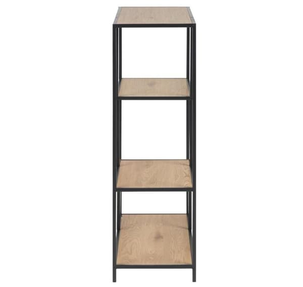 Hylle SEAFORD 77x35xH114cm, vill eik