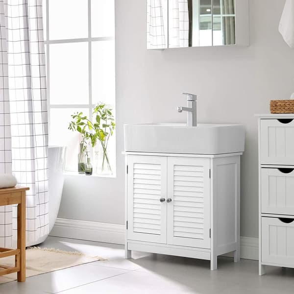 Rootz Cleverly Vaskeskab - Badeværelsesmøbler - Badeværelsesskabe - Skab - Hvid - 60 x 30 x 60 cm