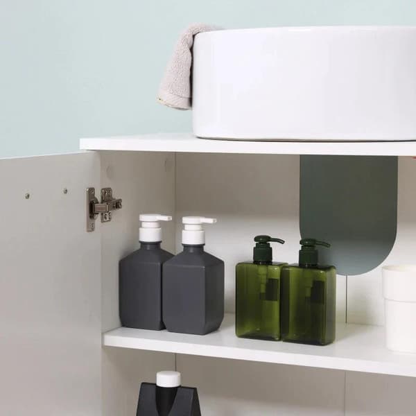 Rootz Underdel - Underdel - Badrumsskåp - Diskbänksskåp - Underdel med justerbar hylla - 60 cm x 30 cm x 62,5 cm