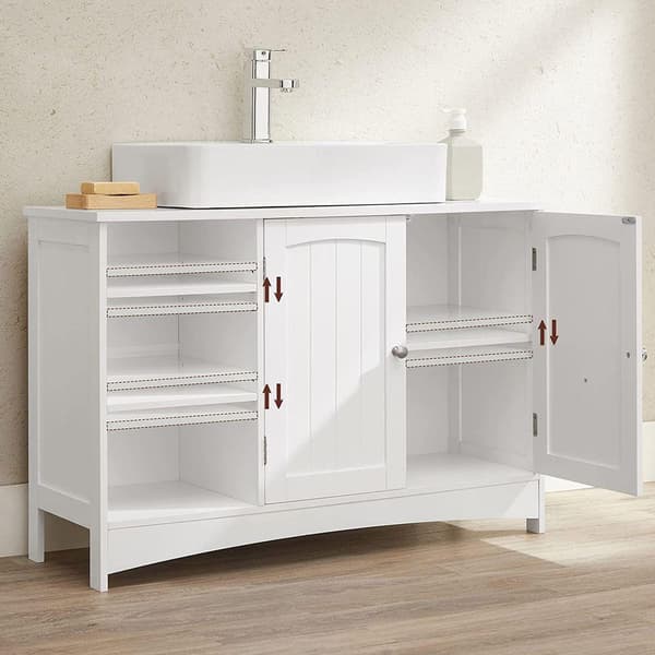 Rootz Underdel - Förvaringsskåp - Skåp - 2 Dörrar Underdel - Underdel - Vit - 90 x 30 x 60 cm