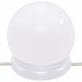 Miniatyrbild 9 av 11: vidaXL Sminkbord med LED-lampor sonoma-ek 90x42x132,5 cm