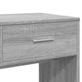Miniatyrbillede 7 af 11: vidaXL makeupbord med spejl 80x39x80 cm grå sonoma-eg