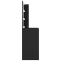Miniatyrbild 7 av 11: The Living Store Sminkbord med LED svart 60x40x140 cm -  Toalettbord